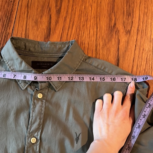 Brand new All Saints Button Up Shirt - Picture 4 of 5